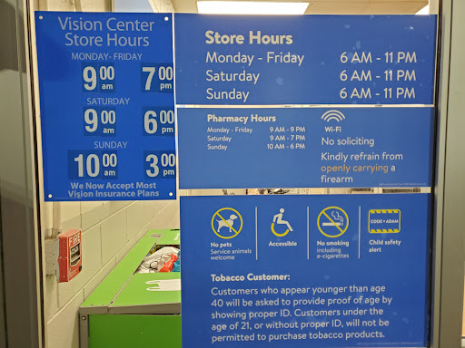 Optician «Walmart Vision & Glasses», reviews and photos, 301 Falls Blvd, Quincy, MA 02169, USA