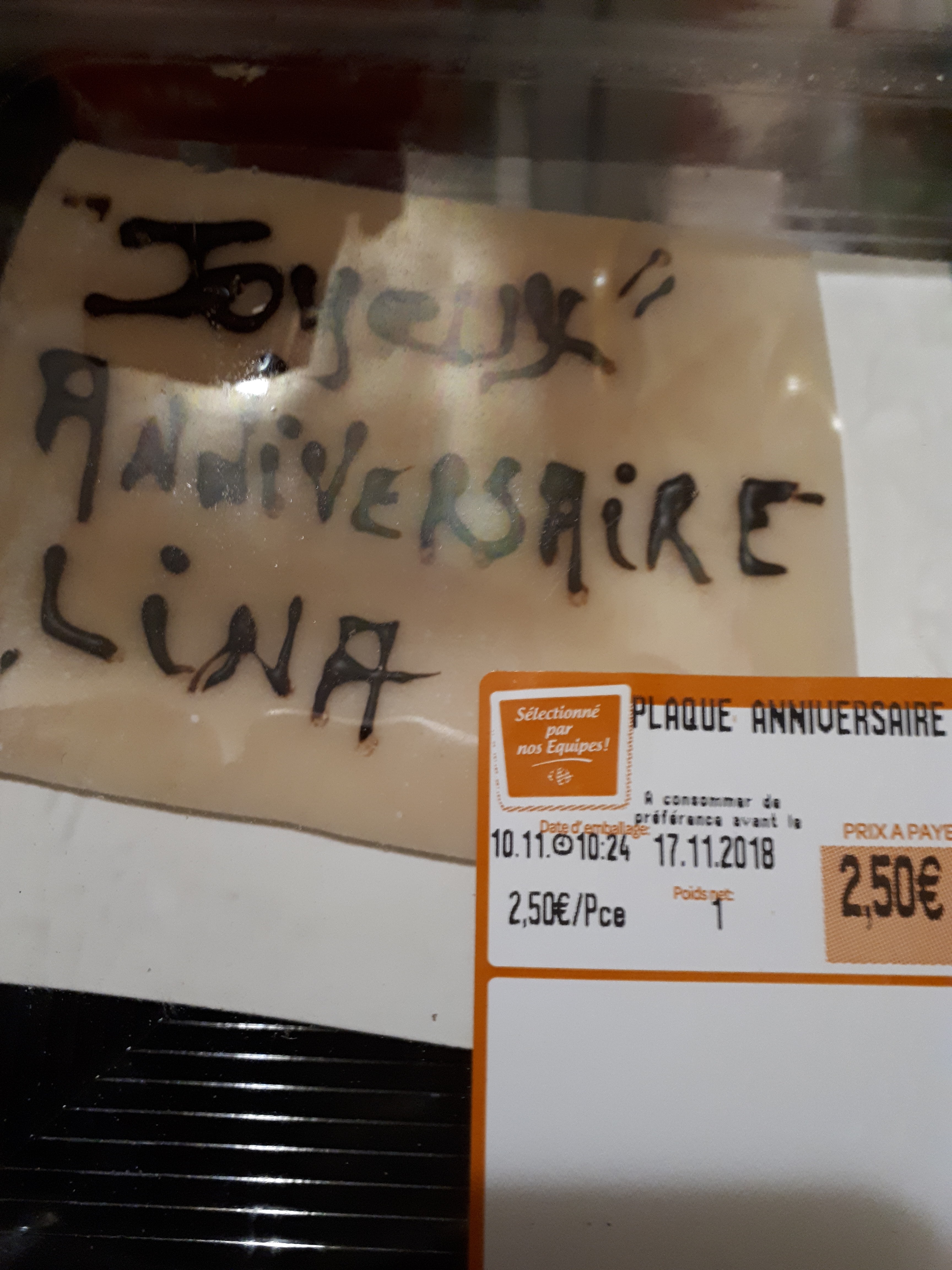 Photo n° 1 de l'avis de Laurie.a fait le 12/11/2018 à 09:51