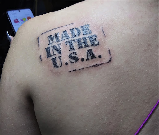 Explore tattoo name cover up ideas, creative tattoo ideas in Carlinville, available at MaloneTattoo