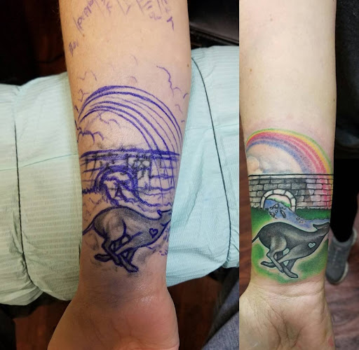 Explore finger print tattoo ideas, creative tattoo ideas in Willow Grove, available at Tattoo GalaxyWillow Grove Piercing & Tattoos