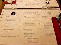 Restaurant français Le Petit Bouillon Versailles à Versailles (le menu)