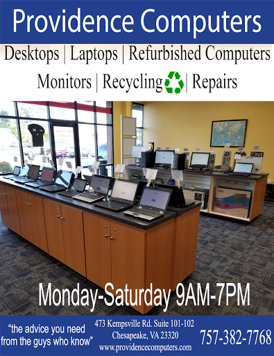 Computer Repair Service «Providence Computers», reviews and photos, 473 Kempsville Rd Suite 101-102, Chesapeake, VA 23320, USA