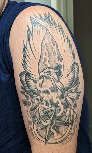 Explore pooh tattoo ideas, creative tattoo ideas in Zumbrota, available at Dry Bones Ink