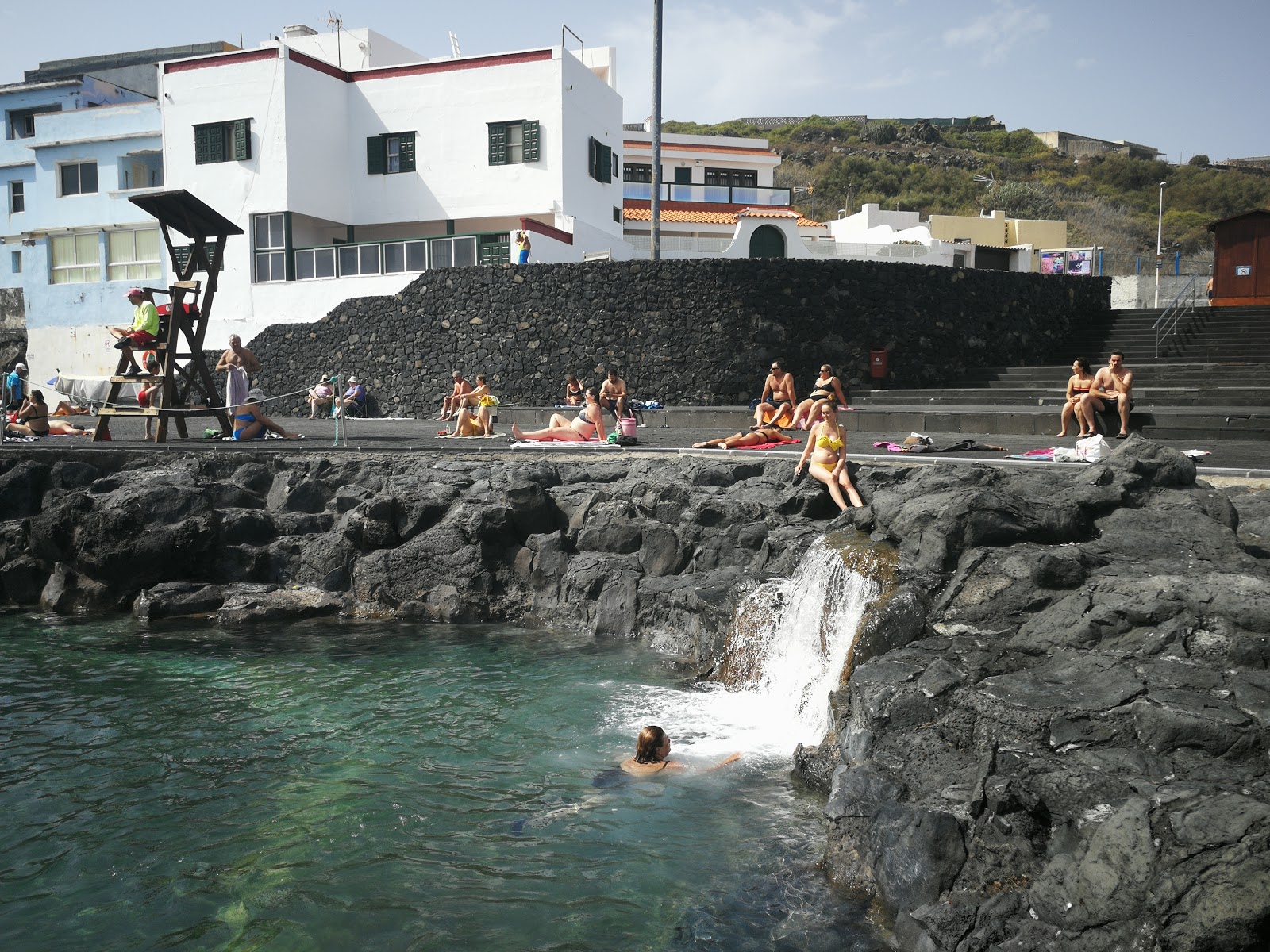 Photo de Natural pool de Jover et le règlement