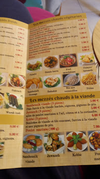 Restaurant La maison libanaise à Nice - menu / carte
