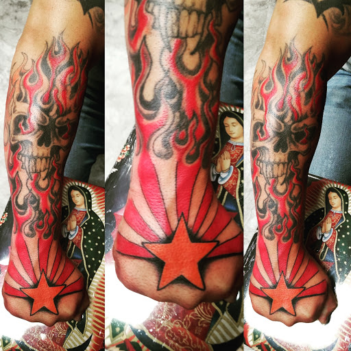 Find heart rate tattoo ideas for your next unique tattoo in Tucson at Jesses Tattoos & Tattoo Supplies