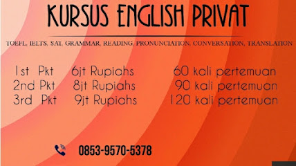 Kursus Privat Bahasa Inggris