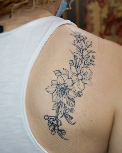 Find cow tattoo ideas for your next unique tattoo in Grand Rapids at Sparrows Nest Tattoo Studio