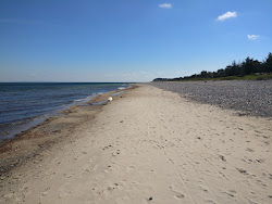 Zdjęcie Smidstrup Beach z powierzchnią turkusowa czysta woda