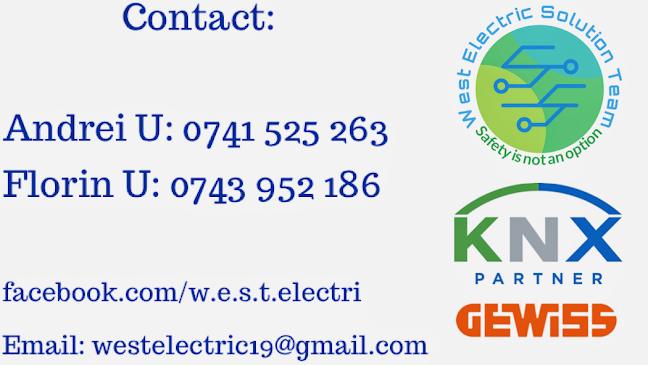 Opinii despre West Electric Solution Team în Zădăreni - Serviciu de instalare electrica