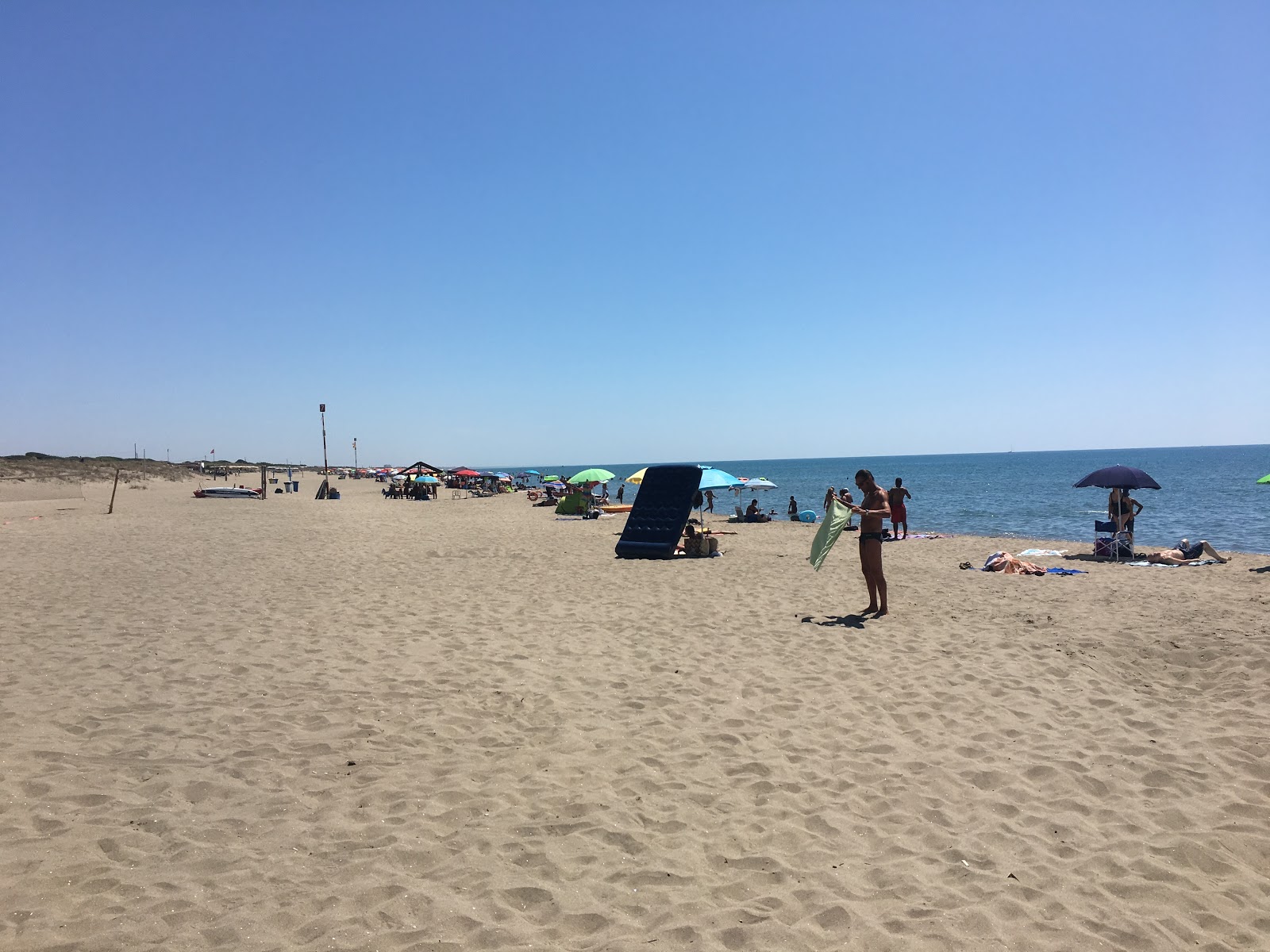 Castel Porziano Beach'in fotoğrafı - Çocuklu aile gezginleri için önerilir
