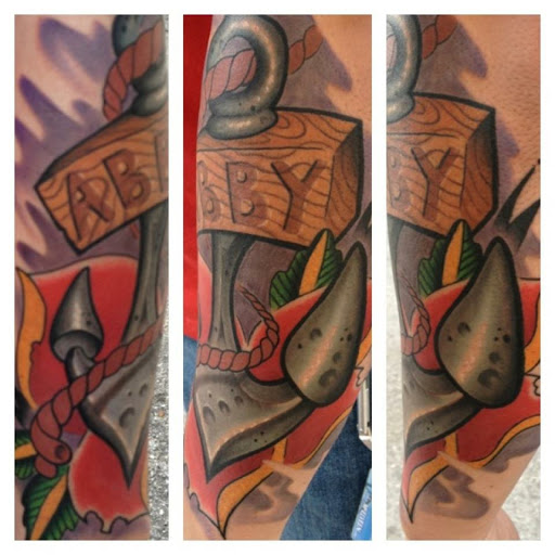 Explore tattoo ideas guns, creative tattoo ideas in Jacksonville, available at Electric Legacy Tattoo