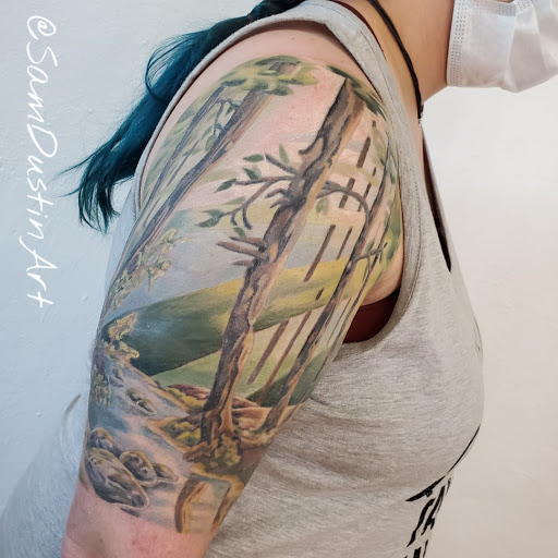 Explore easy line tattoo ideas, creative tattoo ideas in South Haven, available at Sirens Rose