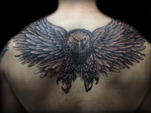 Explore buffalo tattoo ideas, creative tattoo ideas in Clarksburg, available at Art & Soul Studio Of Tattoo