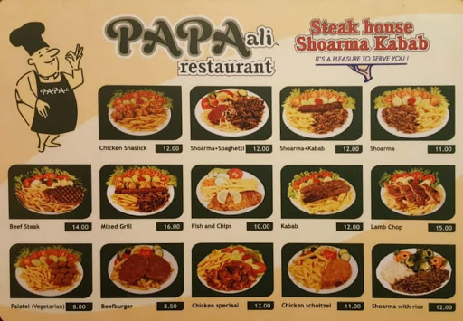 Papa Ali HALAL Steakhouse, Mix Grill Restaurant