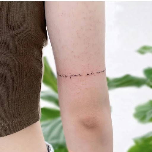 Explore latitude longitude tattoo ideas, creative tattoo ideas in Alhambra, available at DO.ART INK