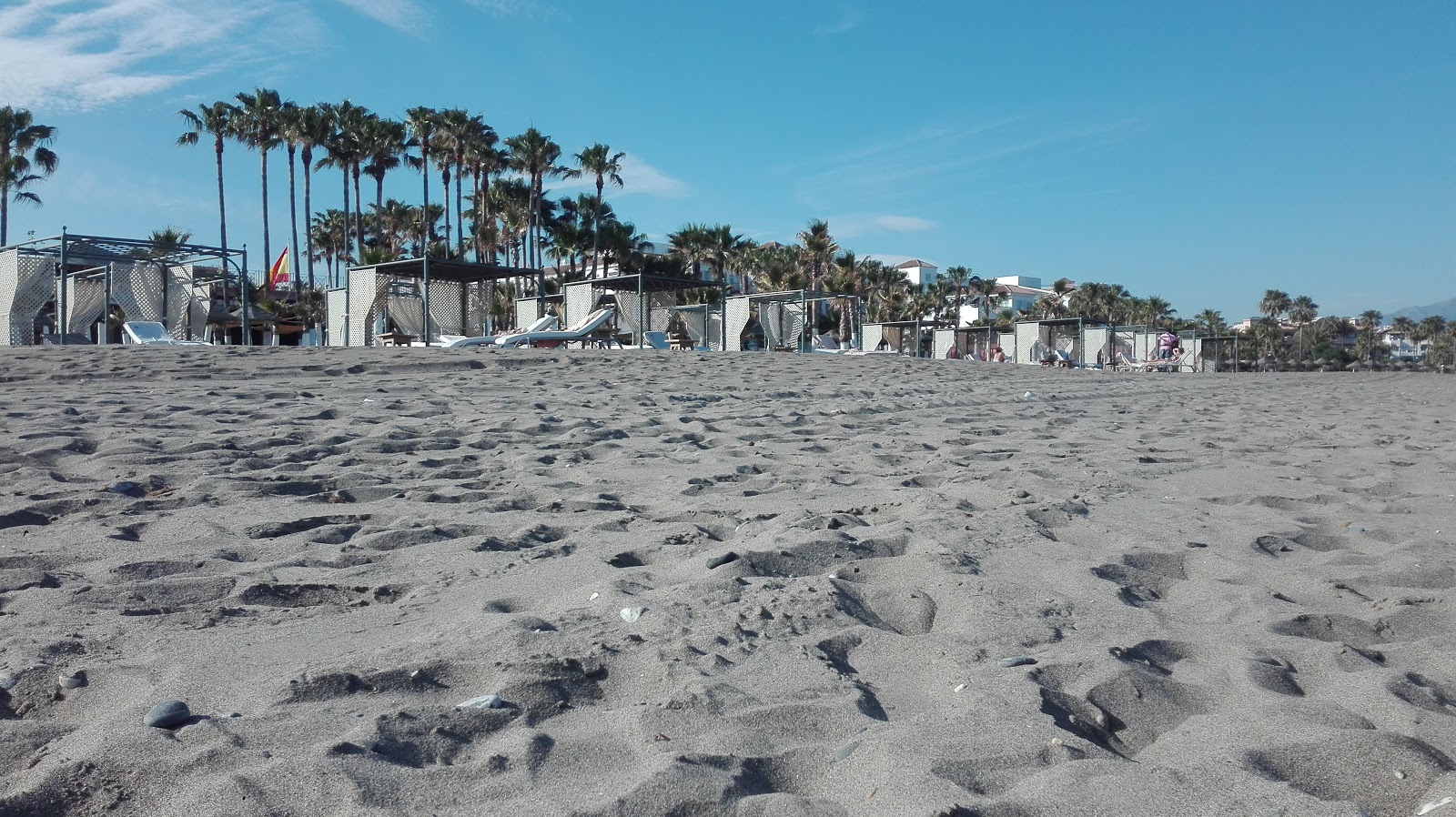 Fotografija Playa del Saladillo z dolga ravna obala