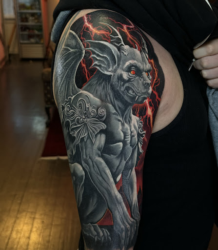 Explore never again tattoo ideas, creative tattoo ideas in Brooklyn, available at Don Vano by the Verrazzano