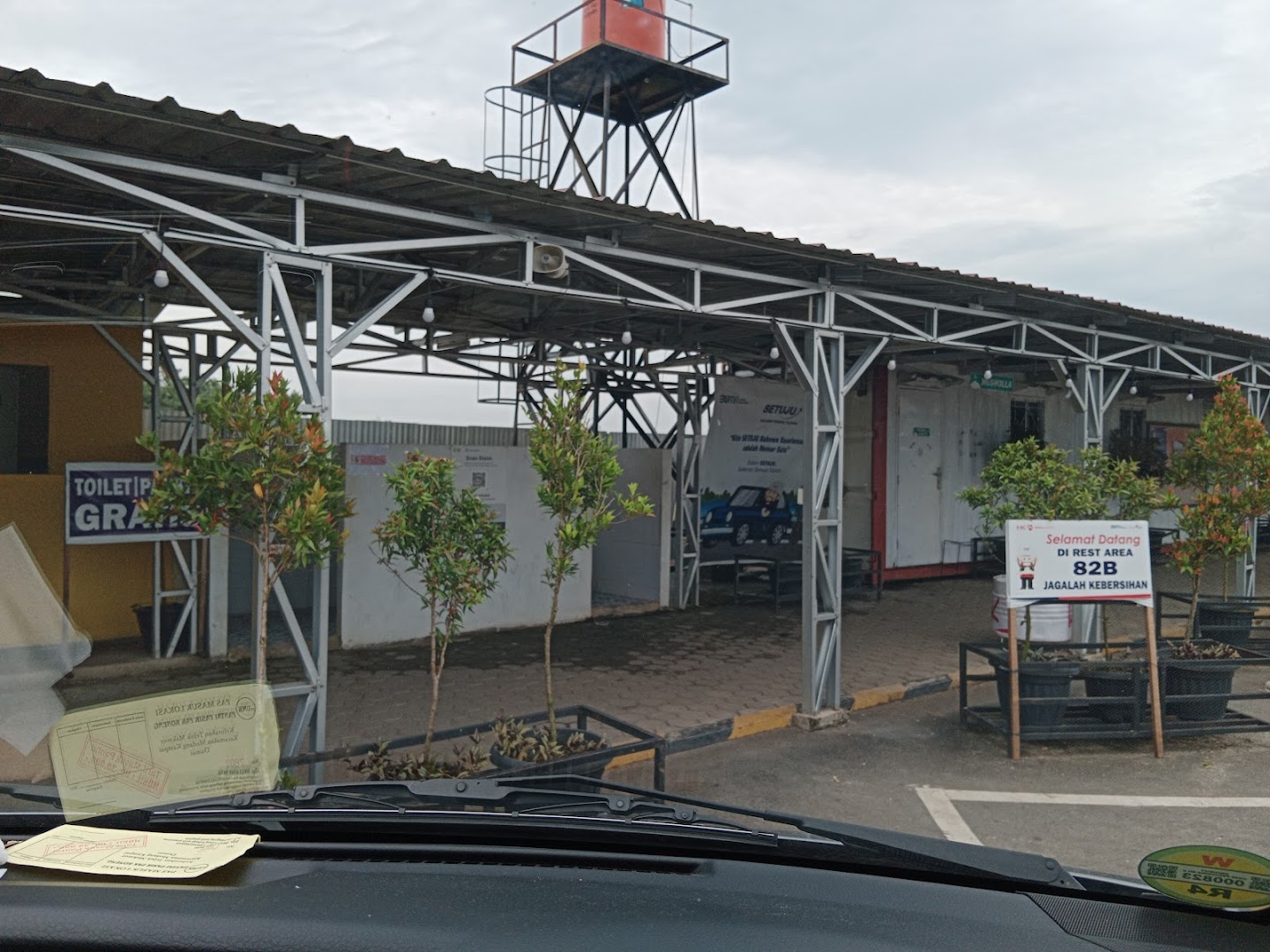 Gambar Rest Area Tol Dumai - Pekanbaru