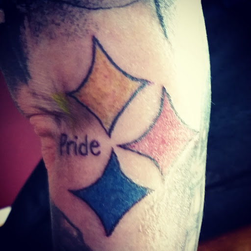 Explore father son tattoo ideas, creative tattoo ideas in Latrobe, available at Sic Inc Tattoos