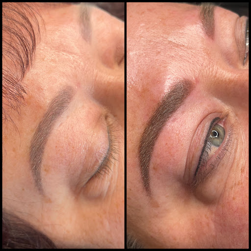 Explore chinese words tattoo ideas, creative tattoo ideas in Peoria Heights, available at BeautiFULL Brows By Jen Microblading - Permanent Makeup Wild Honey Beauty Studio