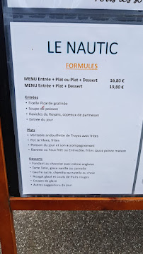 Carte du Restaurant du port de plaisance à Saint-Valery-sur-Somme