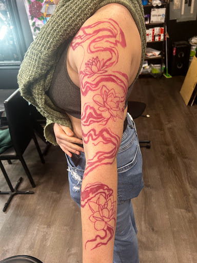 Explore odin tattoo ideas, creative tattoo ideas in Goose Creek, available at Red Kirin Tattoo