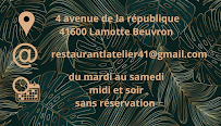Photos du propriétaire du Restaurant L'atelier 41 à Lamotte-Beuvron - n°5