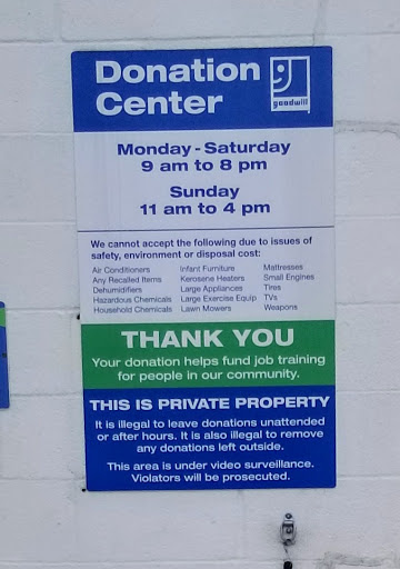 Thrift Store «Goodwill Store & Donation Center», reviews and photos, 1544 PA-61 #6131, Pottsville, PA 17901, USA