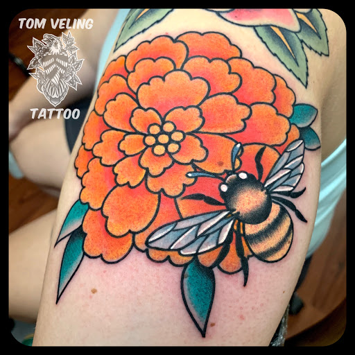 Explore small hip tattoo ideas, creative tattoo ideas in Orwigsburg, available at Small World Tattoo