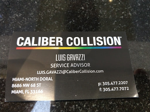 Auto Body Shop «Caliber Collision», reviews and photos, 8686 NW 68th St, Miami, FL 33166, USA