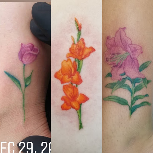 Explore honeymoon tattoo ideas, creative tattoo ideas in Huntsville, available at Blessed Ink