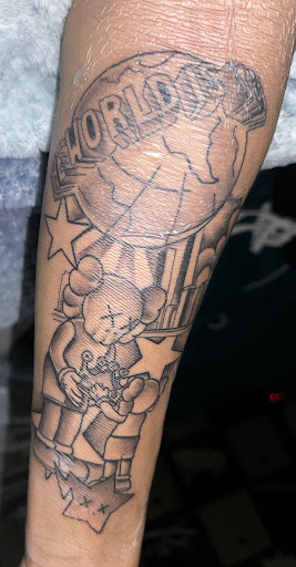 Explore small line work tattoo ideas, creative tattoo ideas in Roanoke, available at Black Caesar Tattoos & Piercings