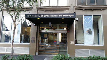 ​​NSW Registry of Births Deaths & Marriages (offices currently open for wedding ceremonies only)