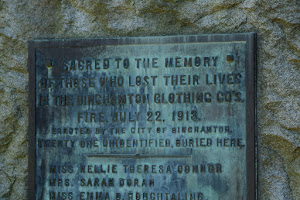 Binghamton Clothing Factory Fire Monument