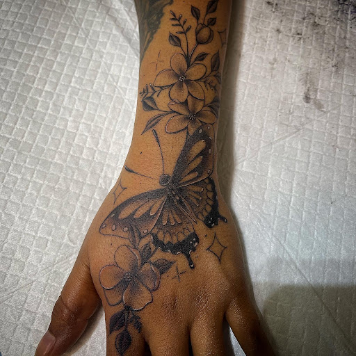 Explore anime flash tattoo ideas, creative tattoo ideas in Sacramento, available at 13 MAG TATTOO