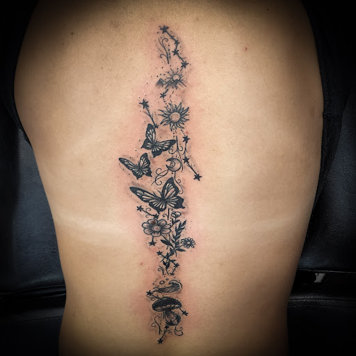 Explore diesel tattoo ideas, creative tattoo ideas in Littleton, available at Wicked Heart Art Collective