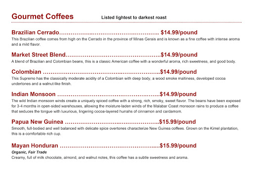 Coffee Shop «Market Street Coffee & Tea», reviews and photos, 61 E Market St, Corning, NY 14830, USA