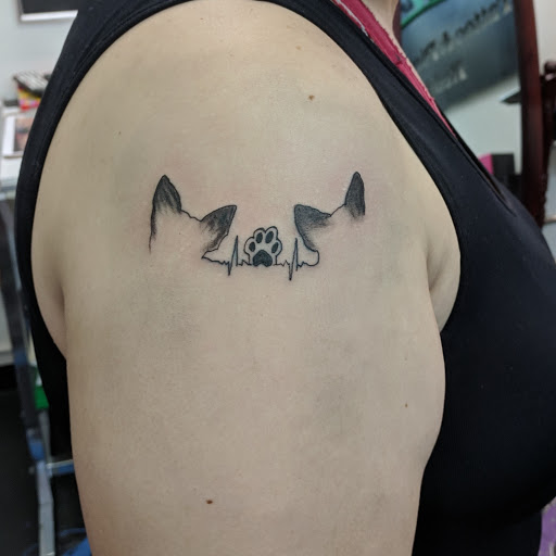 Explore record tattoo ideas, creative tattoo ideas in Redding, available at Caddy Daddys