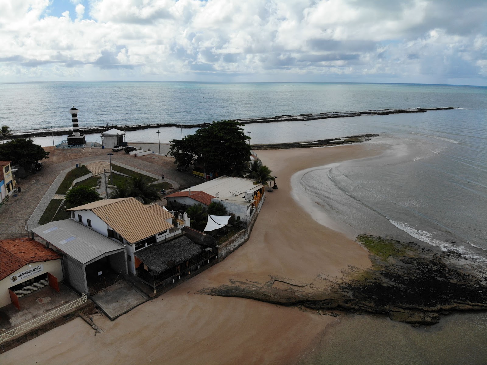 Photo de Praia de Pontal do Coruripe - endroit populaire parmi les connaisseurs de la détente