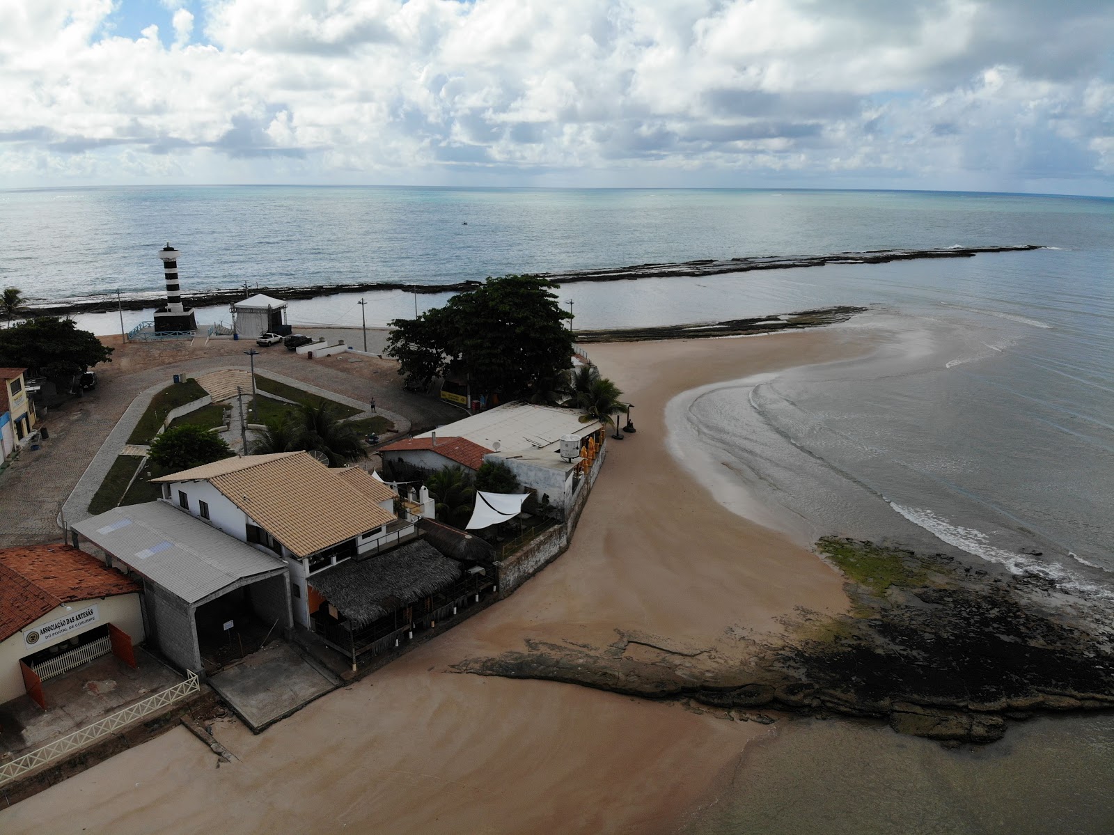 Photo of Coruripe Beach and the settlement