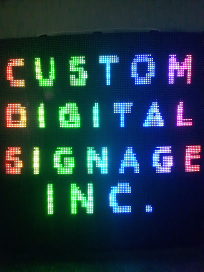 CUSTOM DIGITAL SIGNAGE INC.