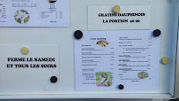 Carte du Restaurant Le Chamechaude à Saint-Pierre-de-Chartreuse