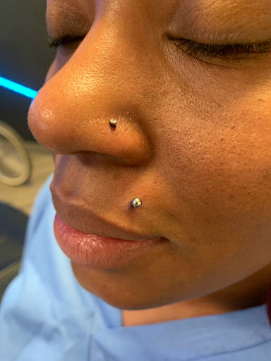 Explore forearm wolf tattoo ideas, creative tattoo ideas in Round Rock, available at Piercings by Toni