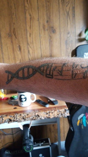 Explore mens chest tattoo ideas, creative tattoo ideas in Spokane, available at All About It Tattoo Studio