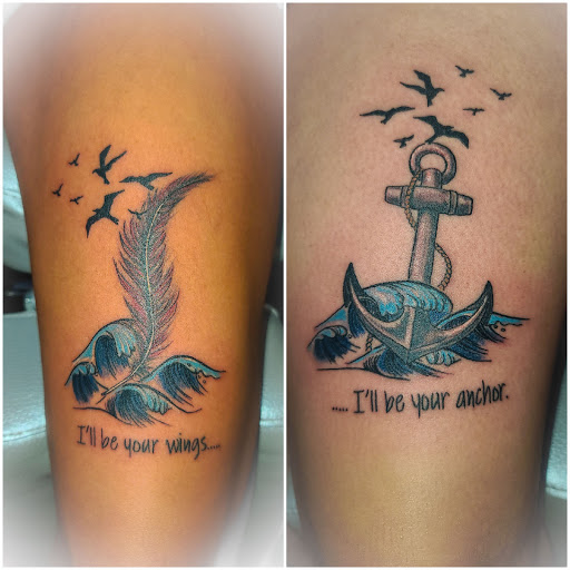 Explore mushroom tattoo ideas, creative tattoo ideas in Logansport, available at Fatt Matts Tatts