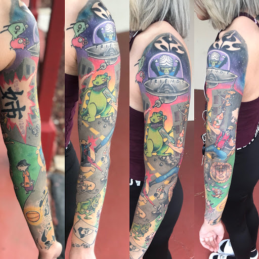 Explore pink tattoo ideas, creative tattoo ideas in Ocala, available at The Tattoo Gallery of Ocala LLC