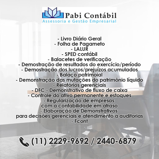 Logo da empresa - PABI CONTÁBIL