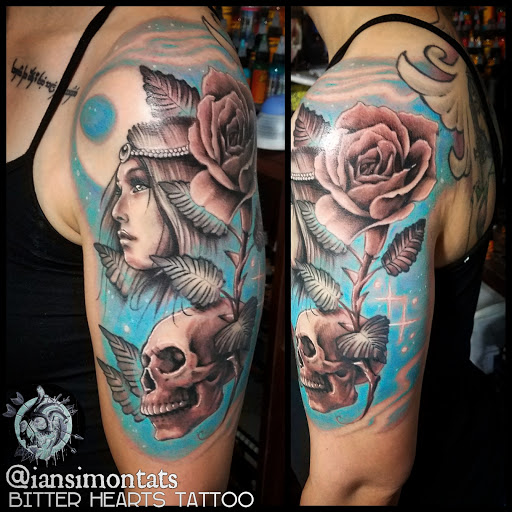 Tattoo Shop «Bitter Hearts Tattoo», reviews and photos, 2209 Mahoning Ave, Youngstown, OH 44509, USA