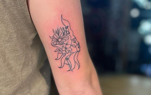 Explore lil peep tattoos ideas, creative tattoo ideas in Belgrade, available at The Loyal Sparrow Tattoo and Piercing